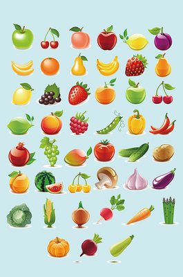 蔬菜水果海报图图片-蔬菜水果海报图素材